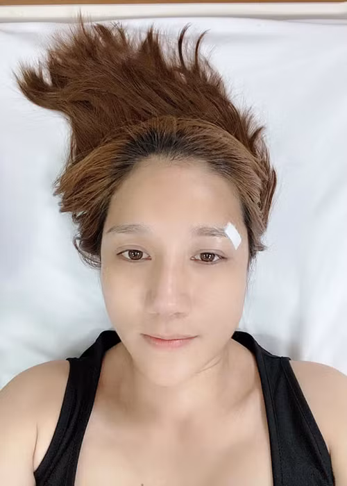 Suc khoe cua Cat Tuong ra sao sau tai nan do mau khi ghi hinh?