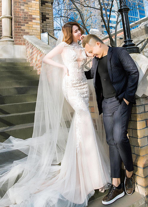 Người yêu của Ngọc Trinh từng ghen với Khắc Tiệp.