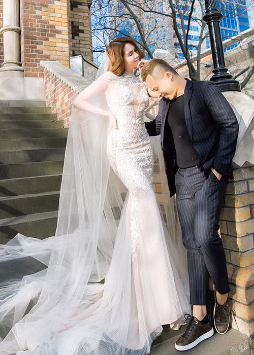 Người yêu của Ngọc Trinh từng ghen với Khắc Tiệp.