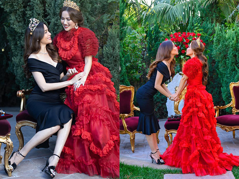 Cả hai như đôi bạn rất thân.