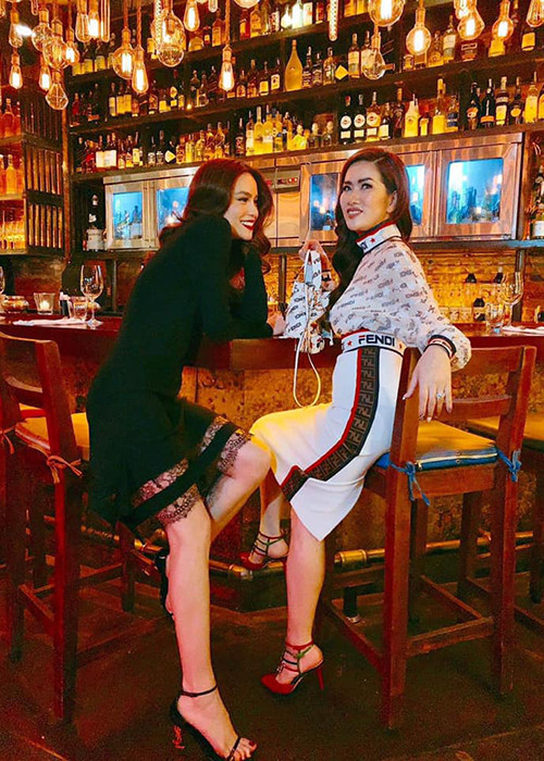 Hồ Ngọc Hà và Mimi Morris có điểm chung là chuộng phong cách thời thượng.