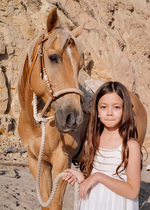 Con gái của Hồng Nhung mong sớm về Việt Nam vì nhớ hai chú cún cưng.