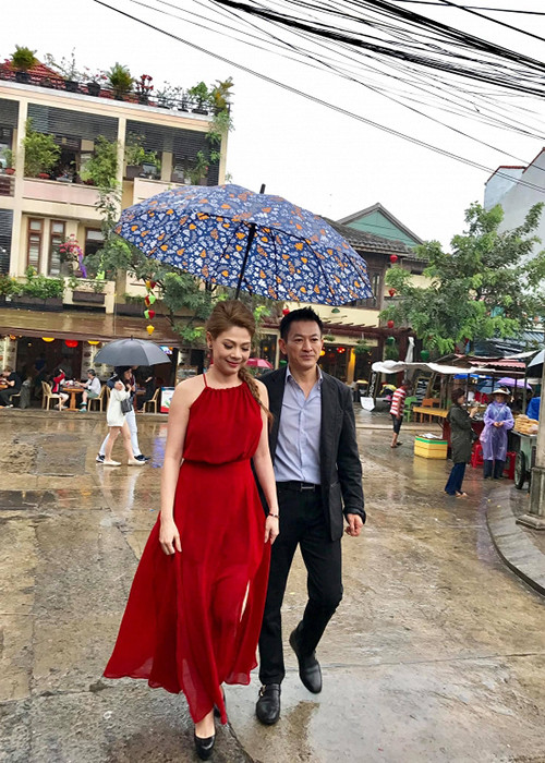 Thanh Thảo khẳng định tổ ấm của cô bên doanh nhân Việt kiền Tom Han vẫn hạnh phúc. Ảnh: Ngôi sao