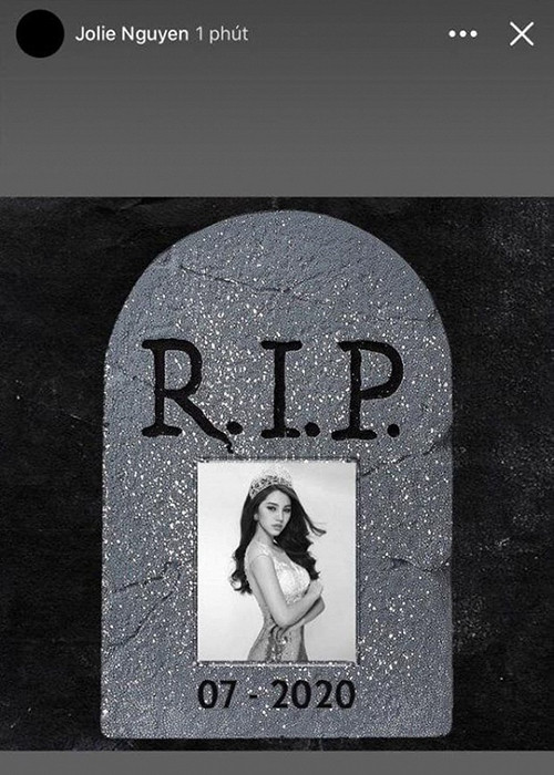 Jolie Nguyen doi avatar den, dang bia mo chinh minh gay hoang mang-Hinh-2