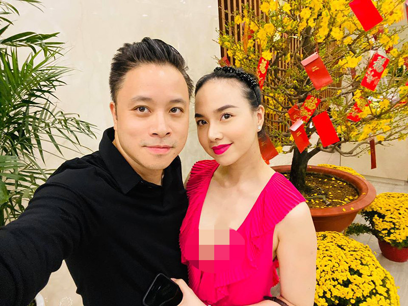 Victor Vũ hết mực chiều chuộng Đinh Ngọc Diệp.