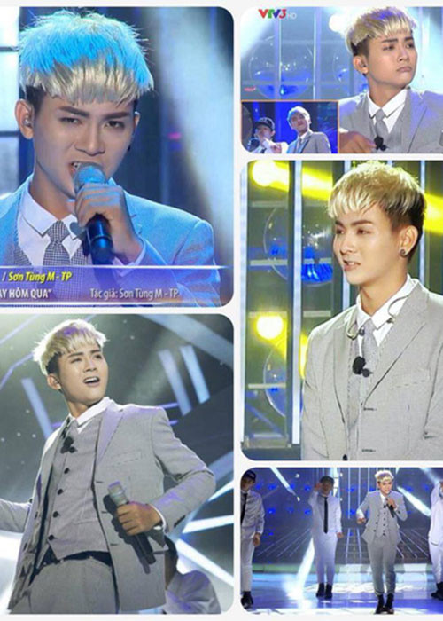 Năm 2014, Sơn Tùng M-TP nổi lên với ca khúc tự sáng tác mang tên “Em của ngày hôm qua”, còn Hoài Lâm vụt sáng nhờ cover bản hit này trong “Gương mặt thân quen”. Ảnh: Người lao động