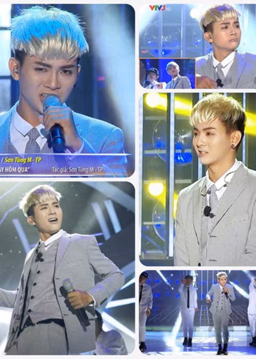 Năm 2014, Sơn Tùng M-TP nổi lên với ca khúc tự sáng tác mang tên “Em của ngày hôm qua”, còn Hoài Lâm vụt sáng nhờ cover bản hit này trong “Gương mặt thân quen”. Ảnh: Người lao động