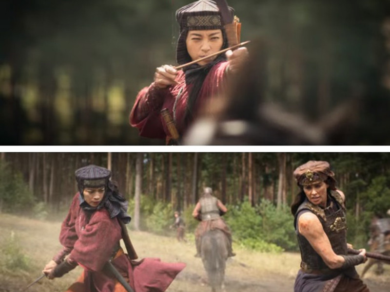 Nhân vật Quỳnh của Ngô Thanh Vân thực chất là cô gái Nhật Bản có tên Noriko. Thế nhưng khi nhận vai, Ngô Thanh Vân nói cô là người Việt Nam nên đề nghị đổi tên nhân vật và ê-kíp chấp thuận. Ảnh: Người lao động