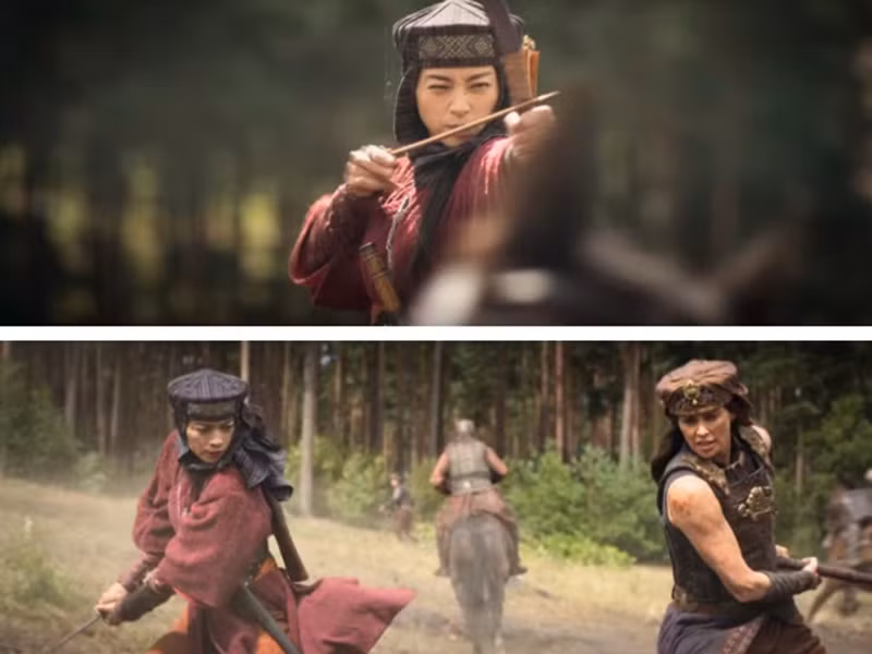 Nhân vật Quỳnh của Ngô Thanh Vân thực chất là cô gái Nhật Bản có tên Noriko. Thế nhưng khi nhận vai, Ngô Thanh Vân nói cô là người Việt Nam nên đề nghị đổi tên nhân vật và ê-kíp chấp thuận. Ảnh: Người lao động