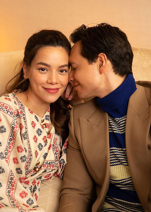 Mới đây, nữ ca sĩ tung bộ ảnh chụp chung với Kim Lý.