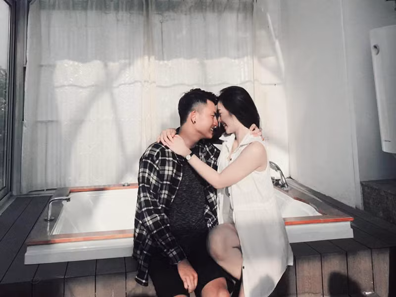 Năm 2019, nữ diễn viên vướng nghi vấn chia tay người yêu kém tuổi. Ảnh: Thế giới trẻ