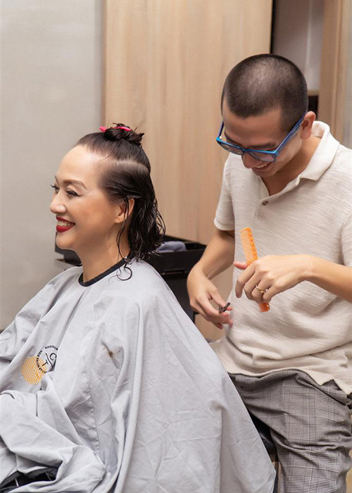 Sự quyết liệt của Lê Khanh cho thấy vai diễn mới sẽ đầy gai góc. Ảnh: Vietnamnet