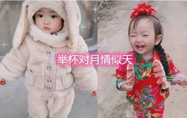 Tuy diện cả "cây" vỏ chăn nhưng em bé trông vẫn đáng yêu.