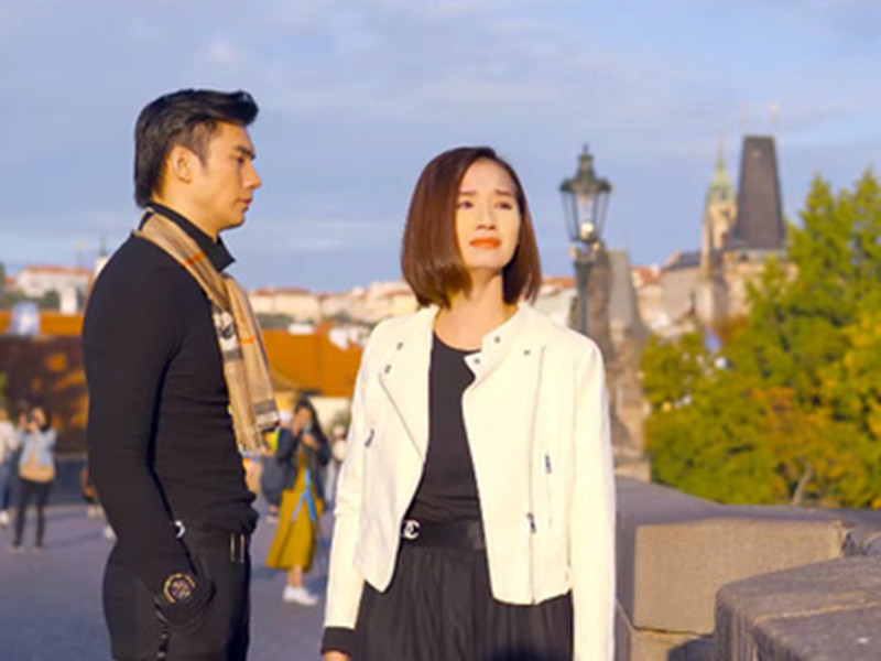 Ban đầu khán giả ghét Tuệ Lâm vì cô gái này mưu mô thủ đoạn nhưng dần chuyển sang thương cảm bởi nhân vật đau khổ khi yêu đơn phương nhiều năm. Ảnh: Gia đình xã hội