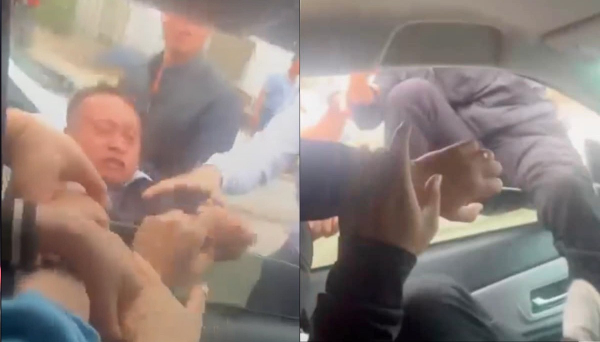 Thấy gì từ vụ hành hung tài xế ô tô ở Nam Định - Hình 2 Thay gi tu vu hanh hung tai xe o to o Nam Dinh-Hinh-2