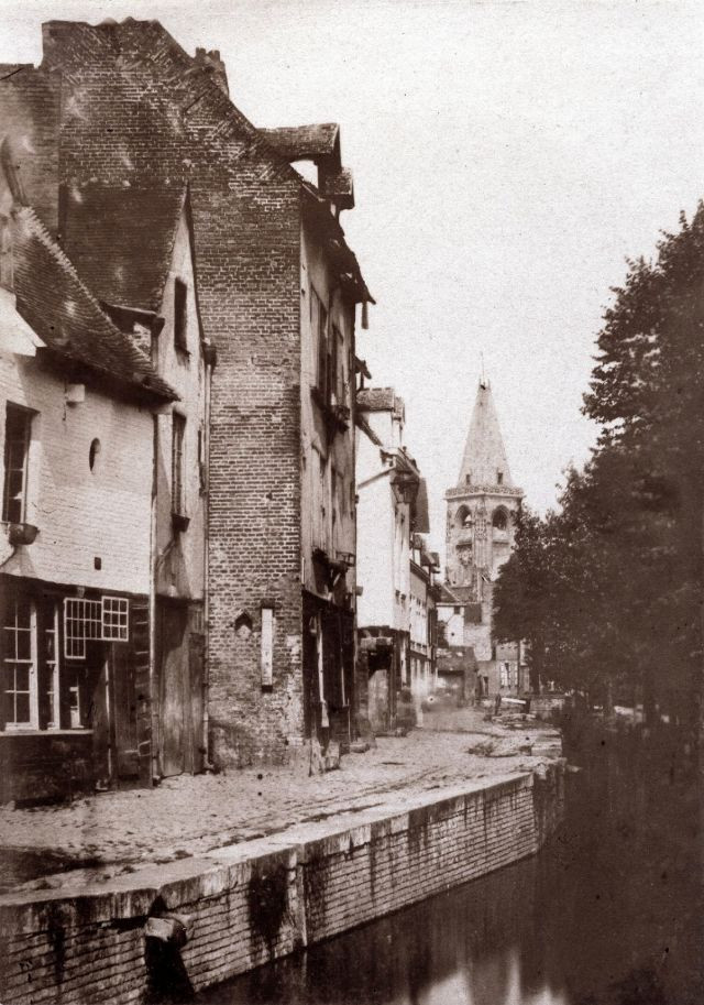 Đường Majots ở thành phố Amiens, 1854.