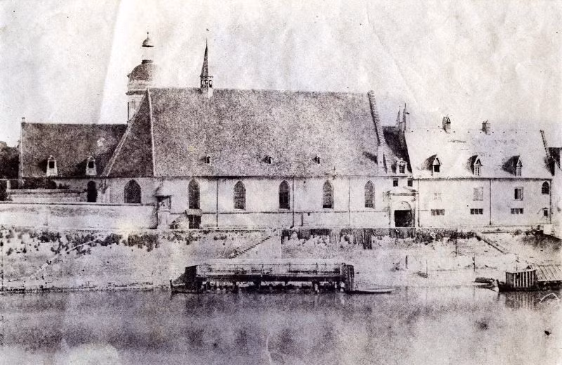 Bệnh viện ở xã Chalon-sur-Saône, phía Đông nước Pháp, 1853.
