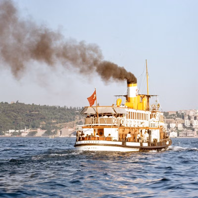 Một chuyến phà ở Istanbul.