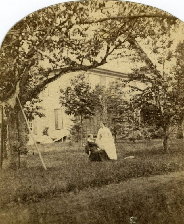 Trong một khu vườn ở Philadelphia, 1859.