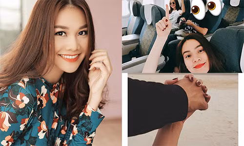 Thanh Hằng giấu hình ảnh và danh tính bạn trai. Ảnh: FBNV