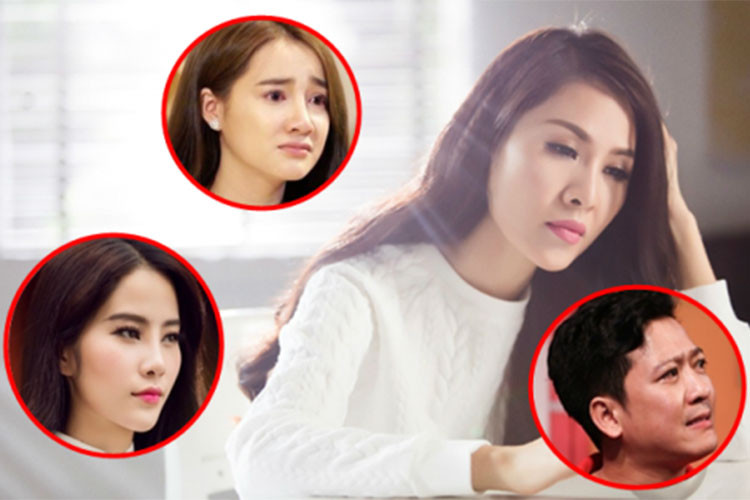 Cách đây ít tháng khi Nam Em tiết lộ từng yêu Trường Giang, Quế Vân liên tục có những chia sẻ gây sốc, như cô và Trường Giang từng đi quá giới hạn. Ảnh: Saostar