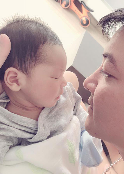 Hải Băng dành cả thanh xuân của mình cho ông xã Thành Đạt và con trai.