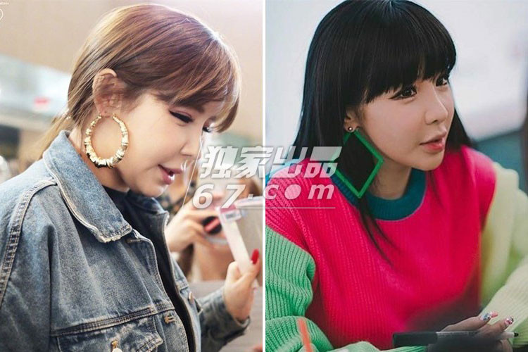 Dao kéo giống Lee Bo Young nhưng Park Bom lại bị chê là thảm họa phẫu thuật thẩm mỹ khi gương mặt ngày càng biến dạng.