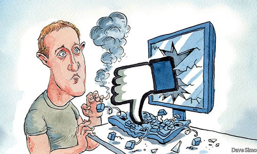 Facebook bị cho rằng đang phó thác trách nhiệm kiểm duyệt nội dung cho người dùng.