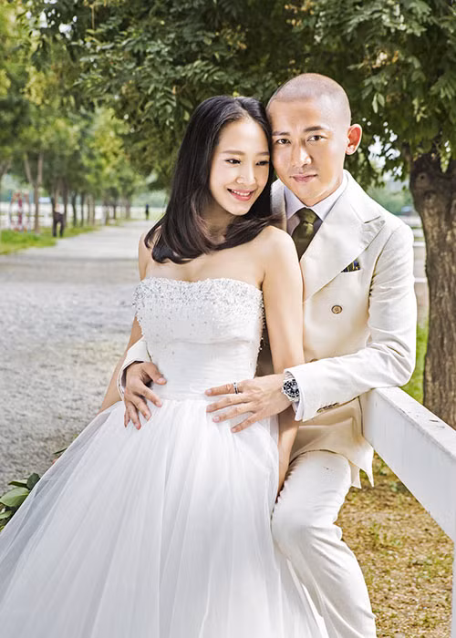 Người vợ thứ hai của Nhiếp Viễn cũng sở hữu nhan sắc xinh đẹp. Ảnh: Sina