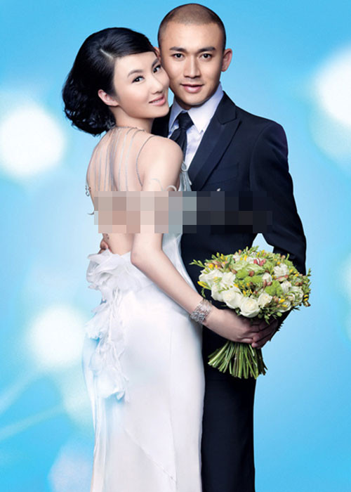 Sau đám cưới, Dương Quang chủ yếu ở nhà chăm lo gia đình, không tham gia nhiều dự án phim ảnh trong khi sự nghiệp của Nhiếp Viễn lên như diều gặp gió. Ảnh: Sina