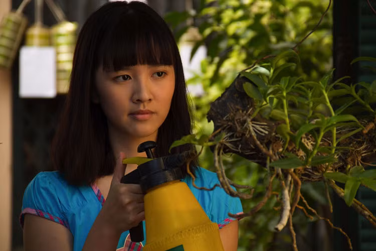 "Chiều ngang qua phố cũ" cũng là bộ phim Hà Anh tham gia diễn xuất. Ảnh: Nguoiduatin