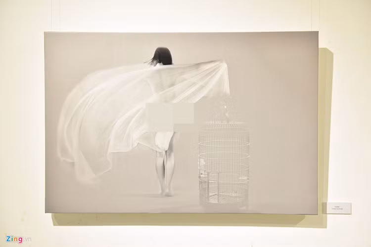 Triển lãm ảnh khỏa thân ở Hà Nội trưng bày các tác phẩm chụp người mẫu là nữ giới có vóc dáng đẹp. Tuy nhiên, trên thế giới, không hiếm người mẫu ngoại cỡ, ông già làm mẫu ảnh khỏa thân. Ảnh: Zing