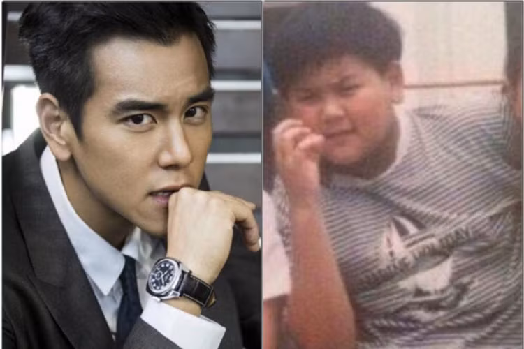 Ít ai biết rằng hồi nhỏ, Bành Vu Yến từng nặng đến 70kg, cao 1m5. Ảnh: Sohu