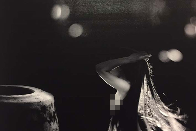 Một số tác phẩm trong triển lãm ảnh khỏa thân tuyệt đẹp của Lê Quang Châu là "Vũ điệu" hay "Tóc gió". Ảnh: Danviet