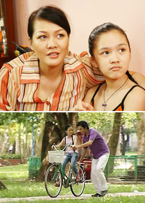 Vai diễn đầu tiên của Hà Anh là Hà Linh trong bộ phim "Chàng trai đa cảm". Ảnh: Doisongphapluat