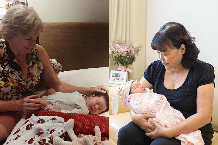 Hot Face sao Việt 24h: Hà Anh chia sẻ về mẹ chồng và mẹ đẻ: “Em Myla có hai bà nội ngoại. Bà ngoại hát ru em bằng những bài hát đồng dao rất hay. Em mê tít, ngủ rất ngoan. Bà nội em có biệt tài làm em "ợ" rất nhanh. Bà rất lịch sự, mỗi lần muốn bế em lại quay ra xin phép mẹ em "Mẹ có thể bế bé được không?" Em sẽ lớn lên với hai dòng máu, hai quốc tịch, hai bản sắc văn hoá rất truyền thống và đầy tự hào”.