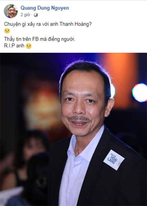 Đạo diễn Quang Dũng "điếng người" khi nghe tin dữ về tác giả vở kịch "Dạ cổ hoài lang".