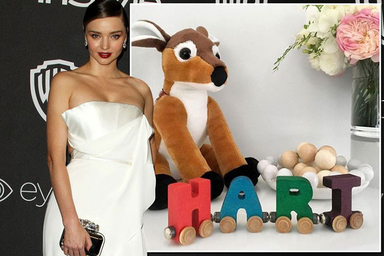 Vợ chồng Miranda hạnh phúc chia sẻ: “Không từ ngữ nào có thể diễn tả cảm xúc thế nào. Sức khỏe của Miranda tốt còn bé Flynn háo hức khi được làm anh”. Ảnh: Mirror