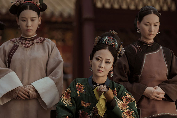 Đảm Trác đóng vai phản diện Cao Quý Phi trong "Diên Hi Công Lược". Ảnh: Weibo
