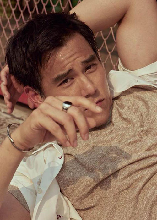 Để trở thành diễn viên, Bành Vu Yến tích cực giảm cân. Đến khi đạt hình thể chuẩn, anh mới tự tin đi casting phim. Ảnh: 163