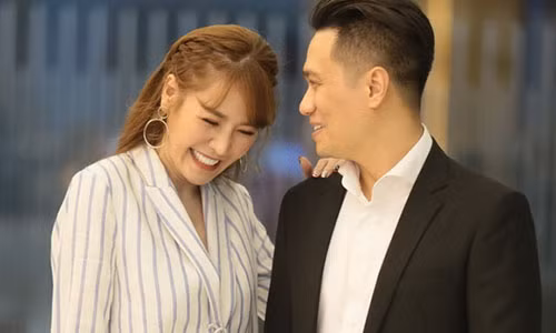 Việt Anh - Quế Vân. Ảnh: Ngoisao