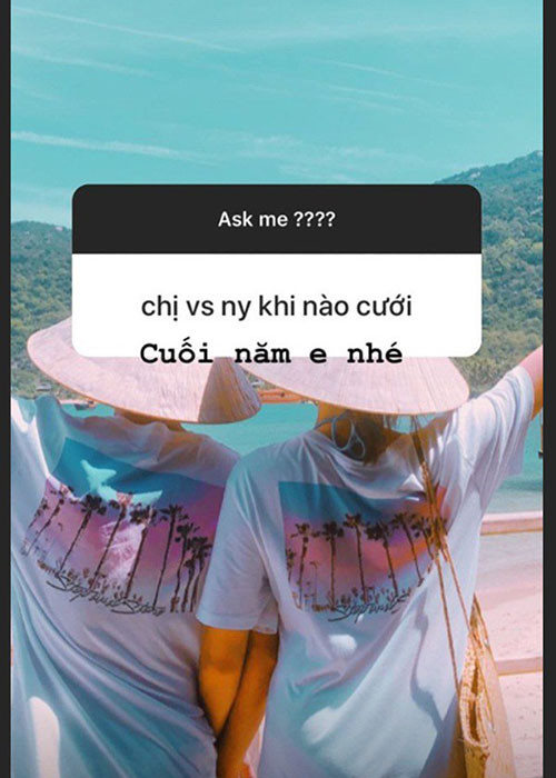 Mới đây, nữ người mẫu Lê Hà cũng bất ngờ thông báo cô sẽ theo chồng về dinh vào nửa cuối năm nay.