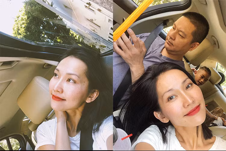 Hot Face sao Việt 24h: Kim Hiền tâm sự về cuộc sống ở Mỹ bên chồng con: “Em và anh không giàu nhưng em và anh có được sở thích giống nhau, cùng được làm công việc yêu thích và được thăng hoa mỗi khi hoàn thành công việc. Và cái sướng nhất là chúng ta được những cái mà không phải ai cũng có được đó là đồng vợ đồng chồng”.