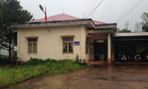 Phòng GD-ĐT huyện Tuy Đức, nơi bà Trần Trương Mạnh Hoài được bổ nhiệm thần tốc.