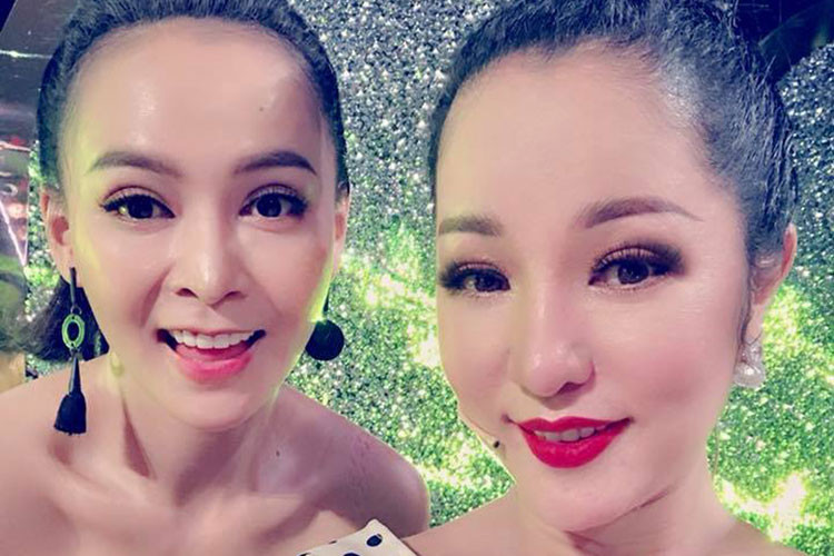 Thúy Nga đọ sắc cùng Mỹ Ngọc là một trong những tin tức sao Việt trong ngày 5/7.