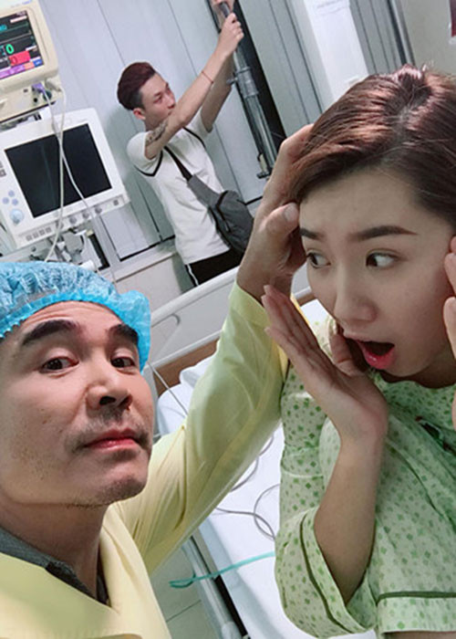 Đỏng đảnh, ích kỷ trên phim, ngoài đời, Thúy Ngân rất trẻ trung, nhí nhảnh. Ảnh: FBNV