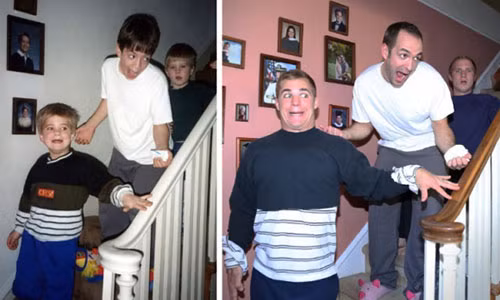 “Phat sot” bo anh tai hien thoi tho au cua ba anh em