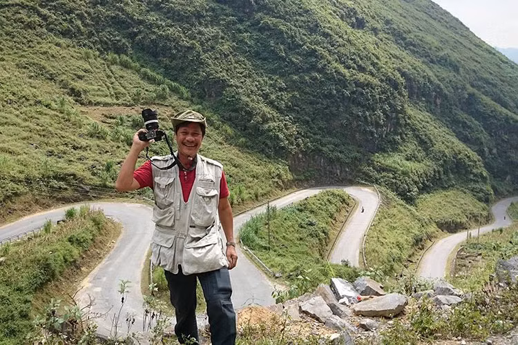 Thái Phiên hiện gây chú ý với các tác phẩm tại triển lãm ảnh khỏa thân ở Hà Nội. Ảnh: FBNV