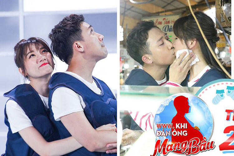 Khi cùng tham gia chương trình "Khi đàn ông mang bầu", Trấn Thành cho hay, vợ chồng anh còn ham chơi và bà xã của anh từng mắc bệnh ung thư cổ tử cung nên chưa sẵn sàng làm mẹ.