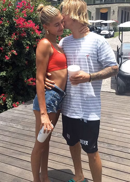 Nam ca sĩ “Baby” từng hẹn hò Hailey từ năm 2015 đến năm 2016. Ảnh: Dailymail